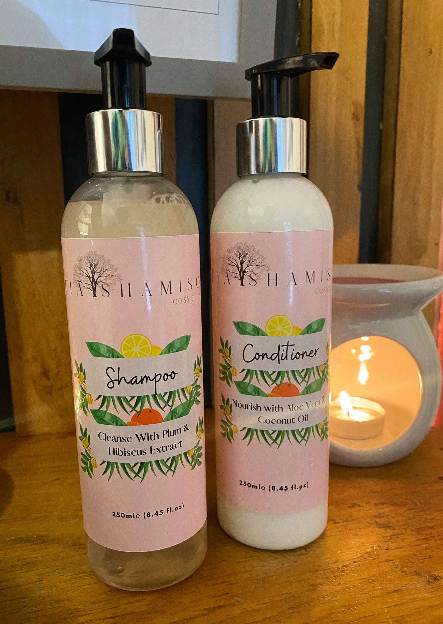 Cleansing Shampoo  x Nourishing Conditioner - Orange and Bergamot